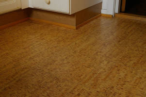 cork flooring kitchen