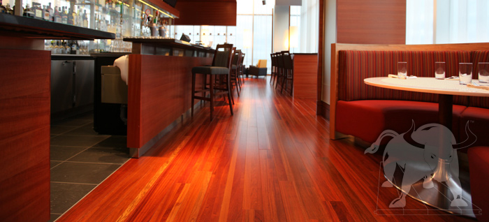 Recycled Brazilian wood flooring