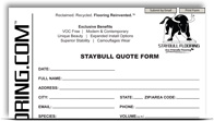flooring quote